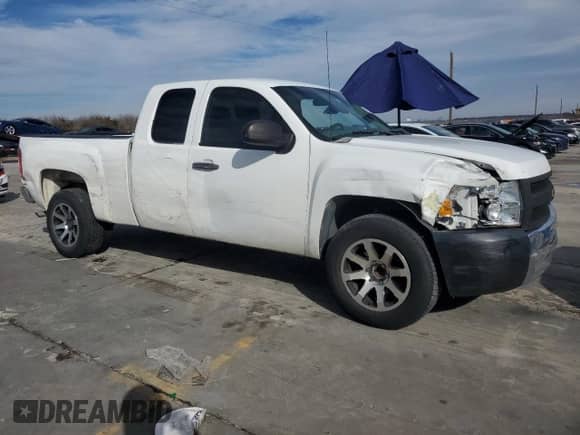 2012 Chevrolet Silverado 1500 Work Truck with VIN 1GCRCPEA8CZ243175, listed as a Copart auction lot 43344495 with 178,434 mi miles and Salvage title. Bid and sale history available at DreamBid. Image 4.