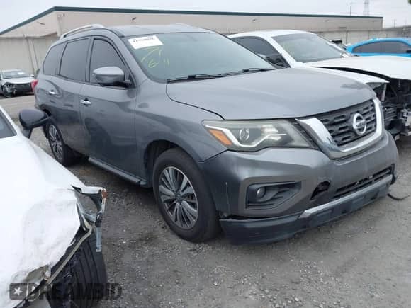 2019 Nissan Pathfinder SV with VIN 5N1DR2MM2KC606350, listed as a IAAI auction lot 41969036 with 103,478 mi miles and . Bid and sale history available at DreamBid. Image 1.