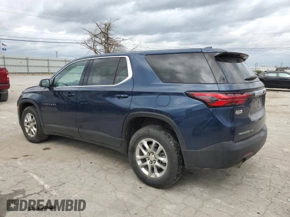 2022 Chevrolet Traverse LS с VIN 1GNEVFKW8NJ190604, выставлен на аукционе Copart как лот 78693064 с пробегом 34 252 миль миль и Списание • Salvage title. История ставок и продаж доступна на DreamBid. Изображение 2.