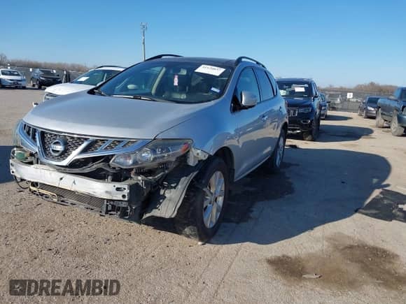 2014 Nissan Murano SV с VIN JN8AZ1MUXEW417857, выставлен на аукционе IAAI как лот 41120037 с пробегом 129 377 миль миль и . История ставок и продаж доступна на DreamBid. Изображение 2.