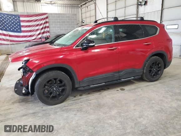 2022 Hyundai Santa Fe XRT z VIN 5NMS64AJ0NH396086, wystawiony jako Copart lot #59353185 z przebiegiem 34 918 mil mil oraz Szkoda całkowita • Salvage title. Historia ofert i sprzedaży dostępna na DreamBid. Obrazek 1.