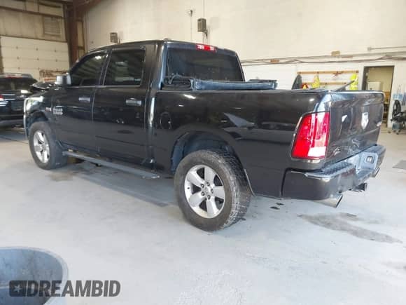 2015 Ram 1500 Express with VIN 1C6RR7KT1FS780771, listed as a IAAI auction lot 43062594 with 109,906 mi miles and . Bid and sale history available at DreamBid. Image 3.