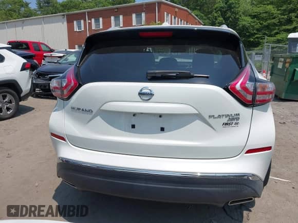 2015 Nissan Murano Platinum с VIN 5N1AZ2MH8FN206227, выставлен на аукционе IAAI как лот 42485301 с пробегом 94 815 миль миль и . История ставок и продаж доступна на DreamBid. Изображение 17.