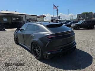 2021 Lamborghini Urus with VIN ZPBUA1ZL0MLA13555, listed as a Copart auction lot 67347195 with 14,598 mi miles and Salvage title. Bid and sale history available at DreamBid. Image 2.