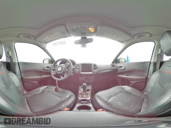 2017 Jeep Compass Trailhawk with VIN 3C4NJDDB0HT659636, listed as a Copart auction lot 62021725 with 34,092 mi miles and Salvage title. Bid and sale history available at DreamBid. Image 15.