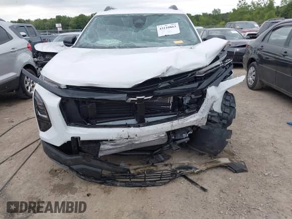 2026 Chevrolet Equinox AWD LT с VIN 3GNAXPEG1TL110519, выставлен на аукционе IAAI как лот 43110863 с пробегом 2 504 миль миль и . История ставок и продаж доступна на DreamBid. Изображение 6.