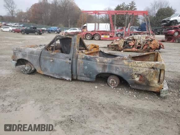 1990 Ford F-150 с VIN 1FTEF14N8LNB38456, выставлен на аукционе Copart как лот 84844394 с пробегом Не указан миль и Списание • Salvage title. История ставок и продаж доступна на DreamBid. Изображение 2.