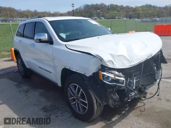 2021 Jeep Grand Cherokee Limited with VIN 1C4RJFBG6MC583762, listed as a IAAI auction lot 41930227 with 44,737 mi miles and . Bid and sale history available at DreamBid. Image 1.