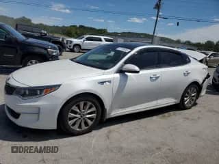 2016 Kia Optima EX with VIN 5XXGU4L31GG074536, listed as a Copart auction lot 69795885 with 187,926 mi miles and Salvage title. Bid and sale history available at DreamBid. Image 1.