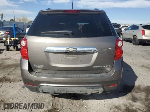 2011 Chevrolet Equinox LTZ with VIN 2CNALFEC8B6344117, listed as a Copart auction lot 53255335 with 106,984 mi miles and Salvage title. Bid and sale history available at DreamBid. Image 6.