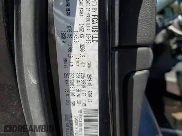 2017 Jeep Grand Cherokee Limited с VIN 1C4RJEBG5HC708072, выставлен на аукционе Copart как лот 86471125 с пробегом 144 507 миль миль и Чистый • Clean title. История ставок и продаж доступна на DreamBid. Изображение 13.