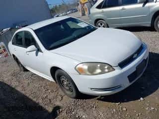 2010 Chevrolet Impala Police Police with VIN 2G1WD5EMXA1228853, listed as a IAAI auction lot 41662690 with 255,458 mi miles and . Bid and sale history available at DreamBid. Image 1.