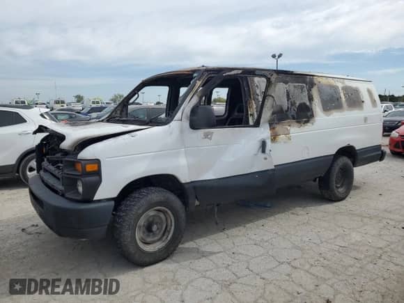 2008 Ford Econoline Cargo Commercial with VIN 1FTSS34L28DB10626, listed as a Copart auction lot 76492244 with Not provided miles and Non repairable. Bid and sale history available at DreamBid. Image 1.