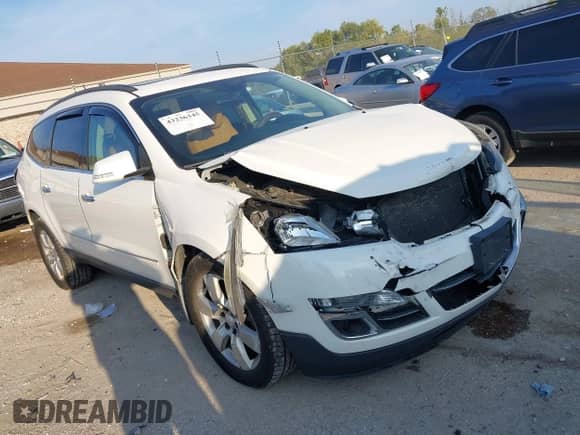 2013 Chevrolet Traverse LTZ с VIN 1GNKVLKD0DJ144361, выставлен на аукционе IAAI как лот 43236345 с пробегом 181 897 миль миль и . История ставок и продаж доступна на DreamBid. Изображение 1.