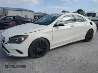 2017 Mercedes-Benz CLA 250 with VIN WDDSJ4GB9HN496232, listed as a Copart auction lot 85517035 with 125,546 mi miles and Clean title. Bid and sale history available at DreamBid. Image 1.