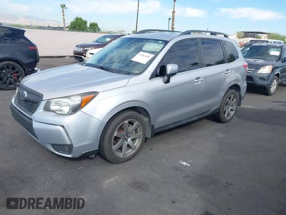 2014 Subaru Forester XT Premium z VIN JF2SJGDC9EH429943, wystawiony jako IAAI lot #43283448 z przebiegiem 122 106 mil mil oraz . Historia ofert i sprzedaży dostępna na DreamBid. Obrazek 2.