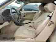 2000 Mercedes-Benz SL 500 with VIN WDBFA68F1YF195102, listed as a Copart auction lot 65043725 with 96,355 mi miles and Clean title. Bid and sale history available at DreamBid. Image 7.