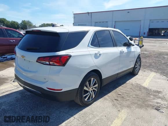 2023 Chevrolet Equinox LT with VIN 3GNAXKEG5PS124101, listed as a IAAI auction lot 42956814 with Not provided miles and . Bid and sale history available at DreamBid. Image 4.