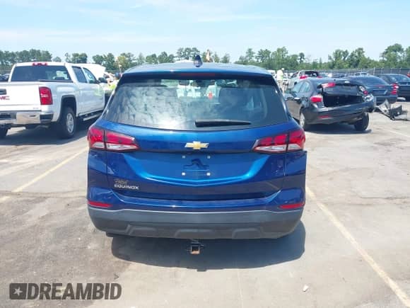 2023 Chevrolet Equinox LS with VIN 3GNAXHEG4PL101454, listed as a IAAI auction lot 43070981 with 39,637 mi miles and . Bid and sale history available at DreamBid. Image 16.