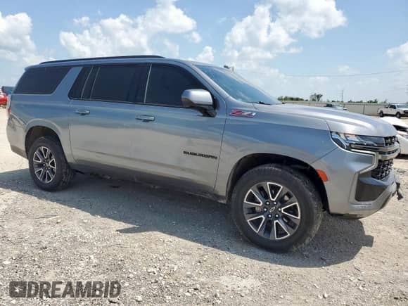 2022 Chevrolet Suburban Z71 с VIN 1GNSKDKD2NR270108, выставлен на аукционе Copart как лот 61860055 с пробегом 73 877 миль миль и Списание • Salvage title. История ставок и продаж доступна на DreamBid. Изображение 4.