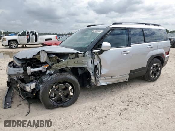 2025 Hyundai Santa Fe SEL with VIN 5NMP24GL2SH109739, listed as a Copart auction lot 63439485 with 138 mi miles and Salvage title. Bid and sale history available at DreamBid. Image 1.