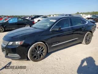 2016 Chevrolet Impala LS with VIN 2G11Z5SA2G9166025, listed as a Copart auction lot 86480615 with 128,940 mi miles and Salvage title. Bid and sale history available at DreamBid. Image 1.
