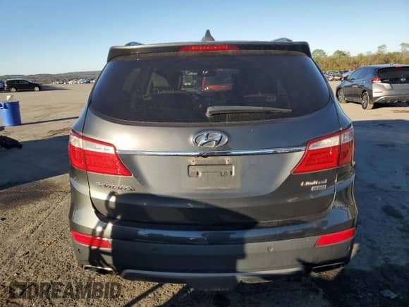 2014 Hyundai Santa Fe Limited with VIN KM8SRDHF3EU062180, listed as a Copart auction lot 82489075 with 173,143 mi miles and Salvage title. Bid and sale history available at DreamBid. Image 6.