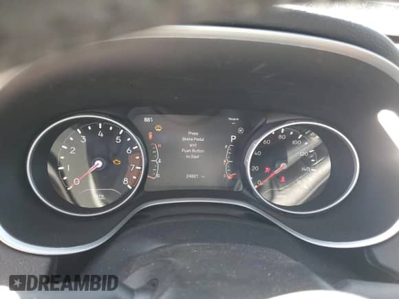 2020 Jeep Compass Altitude с VIN 3C4NJCBB4LT250089, выставлен на аукционе Copart как лот 70254255 с пробегом 24 601 миль миль и Списание • Salvage title. История ставок и продаж доступна на DreamBid. Изображение 9.