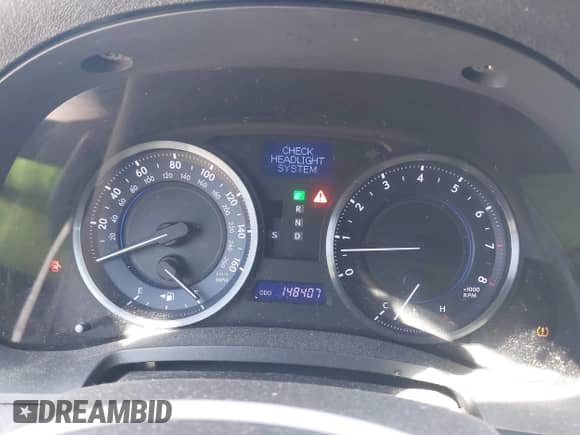 2011 Lexus IS 250 z VIN JTHCF5C29B5047750, wystawiony jako IAAI lot #42031975 z przebiegiem 148 407 mil mil oraz . Historia ofert i sprzedaży dostępna na DreamBid. Obrazek 7.