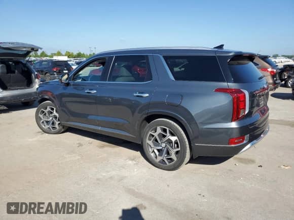 2021 Hyundai Palisade Calligraphy с VIN KM8R7DHE8MU312023, выставлен на аукционе Copart как лот 69588615 с пробегом 41 688 миль миль и Списание • Salvage title. История ставок и продаж доступна на DreamBid. Изображение 2.