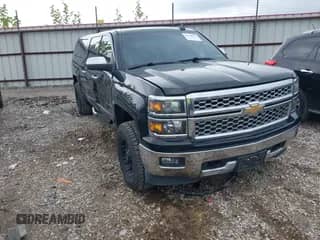 2015 Chevrolet Silverado 1500 LT z VIN 3GCUKREC9FG154097, wystawiony jako IAAI lot #42209284 z przebiegiem 119 587 mil mil oraz . Historia ofert i sprzedaży dostępna na DreamBid. Obrazek 1.