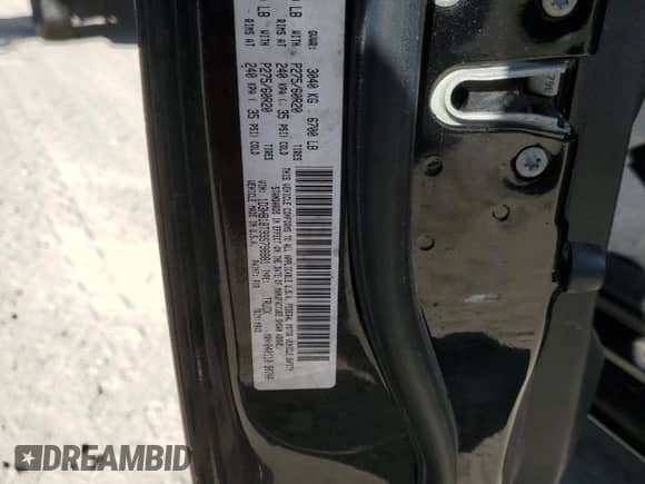 2009 Dodge 1500 ST с VIN 1D3HB18T99S798881, выставлен на аукционе Copart как лот 75829624 с пробегом Не указан миль и На запчасти • Non repairable. История ставок и продаж доступна на DreamBid. Изображение 12.