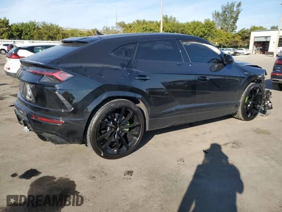 2022 Lamborghini Urus с VIN ZPBUA1ZL9NLA16309, выставлен на аукционе Copart как лот 42635545 с пробегом 30 764 миль миль и Списание • Salvage title. История ставок и продаж доступна на DreamBid. Изображение 3.