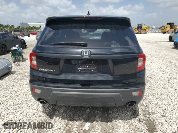 2019 Honda Passport EX-L with VIN 5FNYF7H57KB005596, listed as a Copart auction lot 66536515 with Not provided miles and Non repairable. Bid and sale history available at DreamBid. Image 6.