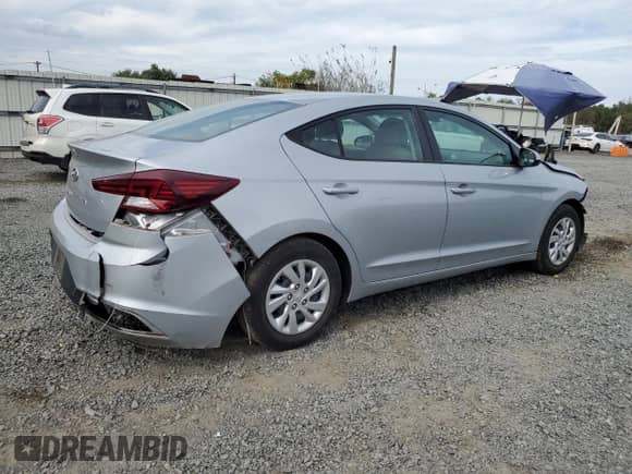 2020 Hyundai Elantra SE с VIN KMHD74LF2LU070998, выставлен на аукционе Copart как лот 80430375 с пробегом 8 764 миль миль и Списание • Salvage title. История ставок и продаж доступна на DreamBid. Изображение 3.