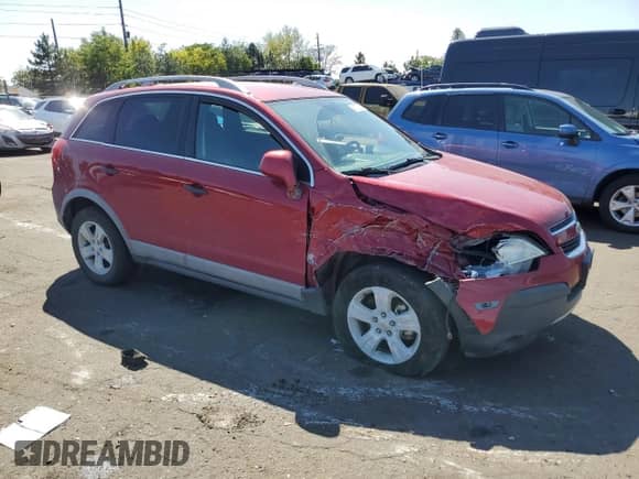 2013 Chevrolet Captiva Sport LS with VIN 3GNAL2EK8DS593842, listed as a Copart auction lot 69703864 with 53,814 mi miles and Salvage title. Bid and sale history available at DreamBid. Image 4.