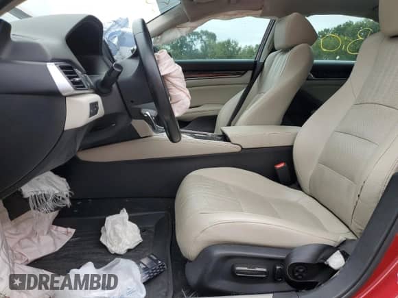 2019 Honda Accord Touring with VIN 1HGCV2F9XKA000022, listed as a Copart auction lot 66863505 with Not provided miles and Salvage title. Bid and sale history available at DreamBid. Image 7.