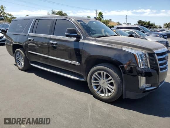 2018 Cadillac Escalade ESV z VIN 1GYS3GKJ7JR340266, wystawiony jako Copart lot #67645695 z przebiegiem 26 758 mil mil oraz Szkoda całkowita • Salvage title. Historia ofert i sprzedaży dostępna na DreamBid. Obrazek 4.