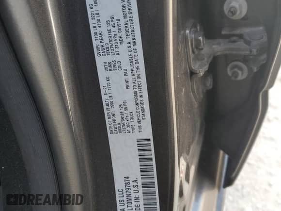 2021 Ram 1500 Rebel z VIN 1C6SRFLT0MN797874, wystawiony jako Copart lot #85874135 z przebiegiem 67 416 mil mil oraz Czysty tytuł • Clean title. Historia ofert i sprzedaży dostępna na DreamBid. Obrazek 12.