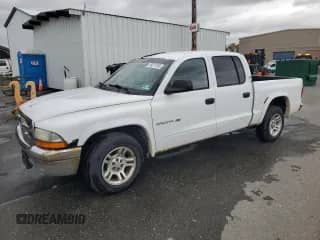 2001 Dodge Dakota Sport with VIN 1B7GL2AX21S155829, listed as a Copart auction lot 90277295 with 231,414 mi miles and Clean title. Bid and sale history available at DreamBid. Image 1.