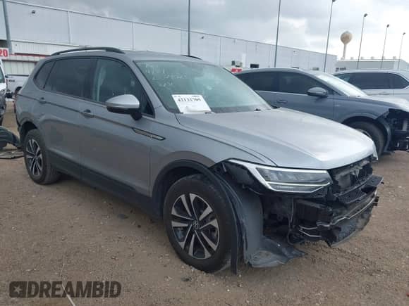 2023 Volkswagen Tiguan S с VIN 3VVRB7AX4PM015440, выставлен на аукционе IAAI как лот 42132705 с пробегом 37 482 миль миль и . История ставок и продаж доступна на DreamBid. Изображение 1.