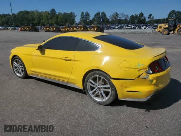 2016 Ford Mustang EcoBoost with VIN 1FA6P8TH7G5320926, listed as a Copart auction lot 71665835 with 105,430 mi miles and Salvage title. Bid and sale history available at DreamBid. Image 2.