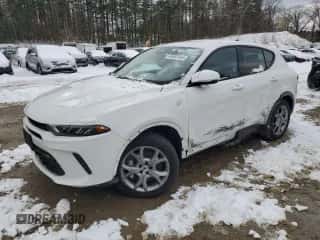 2024 Dodge Hornet R/T с VIN ZACPDFCW5R3A28977, выставлен на аукционе Copart как лот 44507445 с пробегом 7 951 миль миль и На запчасти • Non repairable. История ставок и продаж доступна на DreamBid. Изображение 1.