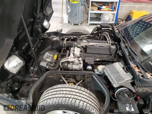 1994 Chevrolet Corvette with VIN 1G1YY32P8R5103280, listed as a Copart auction lot 83605404 with 116,481 mi miles and Clean title. Bid and sale history available at DreamBid. Image 11.