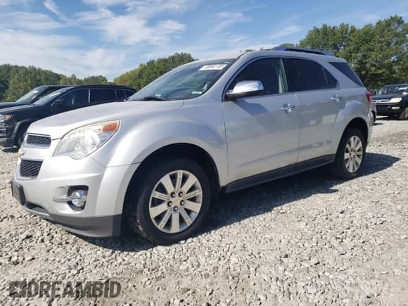 2011 Chevrolet Equinox LTZ with VIN 2CNFLGEC3B6416529, listed as a Copart auction lot 80962705 with 133,380 mi miles and Clean title. Bid and sale history available at DreamBid. Image 1.