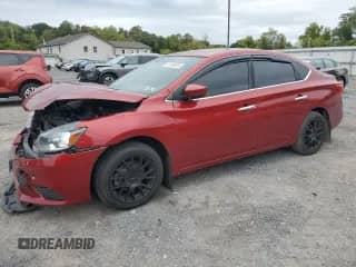2017 Nissan Sentra SV with VIN 3N1AB7AP0HY341700, listed as a Copart auction lot 81240825 with 67,473 mi miles and Salvage title. Bid and sale history available at DreamBid. Image 1.
