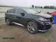 2024 Nissan Murano Platinum with VIN 5N1AZ2DS5RC100748, listed as a Copart auction lot 67589415 with 18,765 mi miles and Salvage title. Bid and sale history available at DreamBid. Image 4.