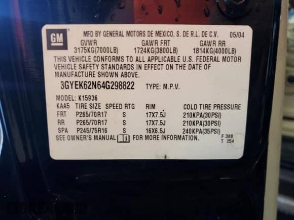 2004 Cadillac Escalade EXT with VIN 3GYEK62N64G298822, listed as a Copart auction lot 68871455 with 145,771 mi miles and Salvage title. Bid and sale history available at DreamBid. Image 12.