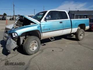 1996 Dodge 2500 with VIN 1B7KF23Z1TJ132910, listed as a Copart auction lot 48693455 with 253,645 mi miles and Salvage title. Bid and sale history available at DreamBid. Image 1.