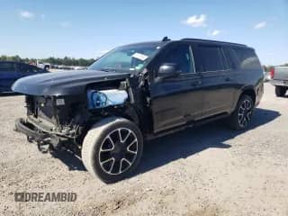 2023 Chevrolet Suburban RST with VIN 1GNSKEKL7PR237198, listed as a Copart auction lot 75116764 with 71,908 mi miles and Salvage title. Bid and sale history available at DreamBid. Image 1.